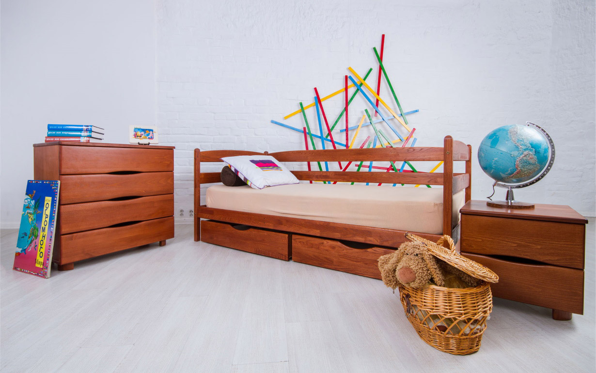Детская кровать Марио 80х190 см. Олимп - Фото