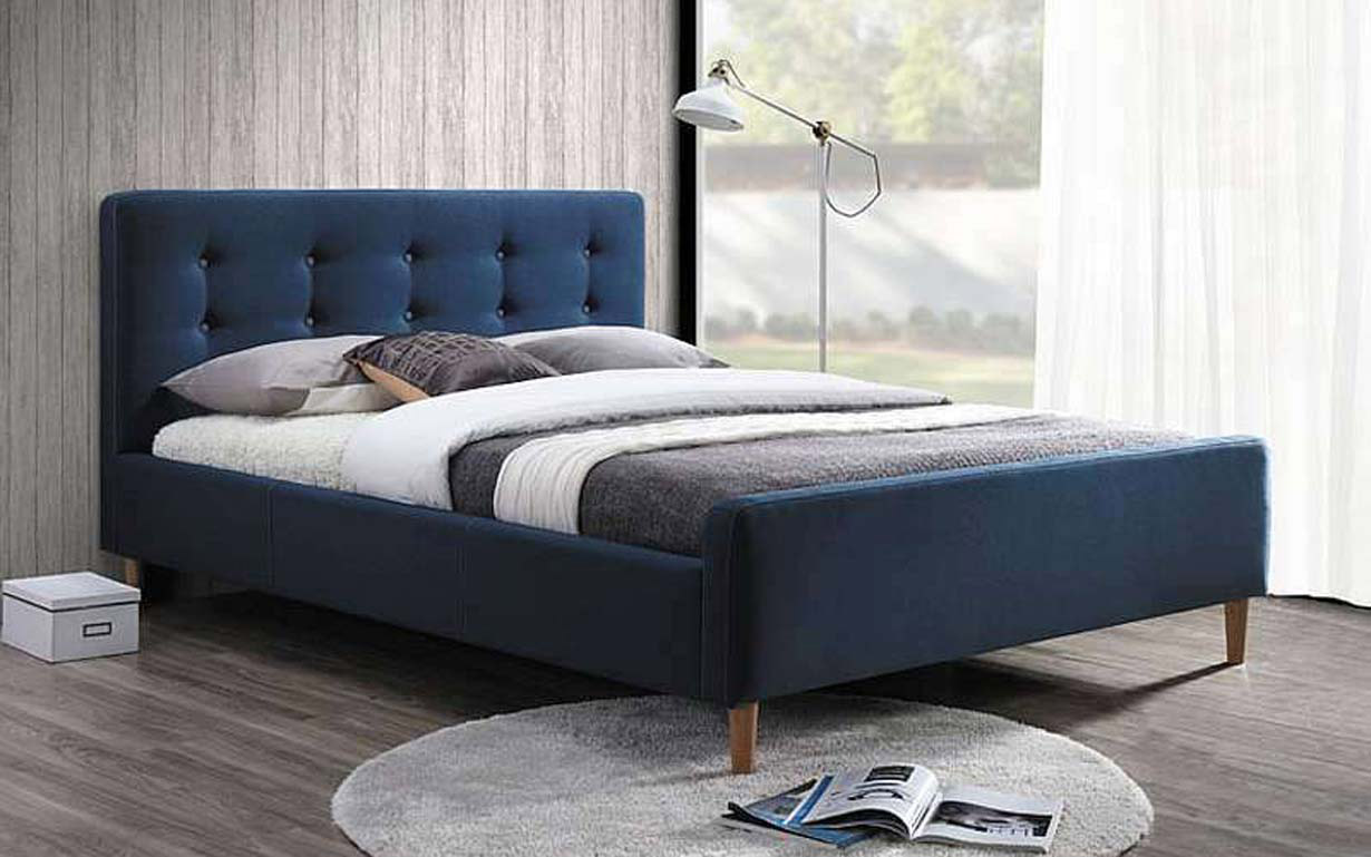 Кровать Pinko navy blue 160х200 см. Signal - Фото