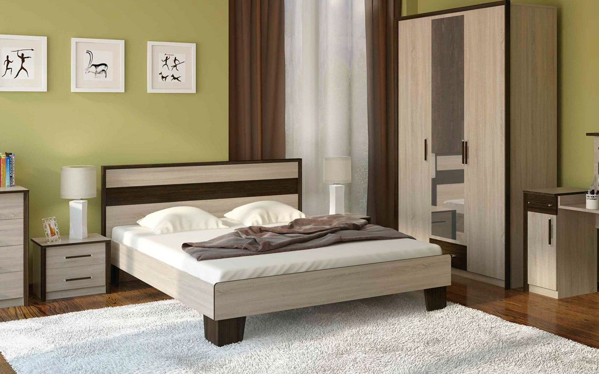 Кровать Скарлет 160х200 см. Сокме - Фото