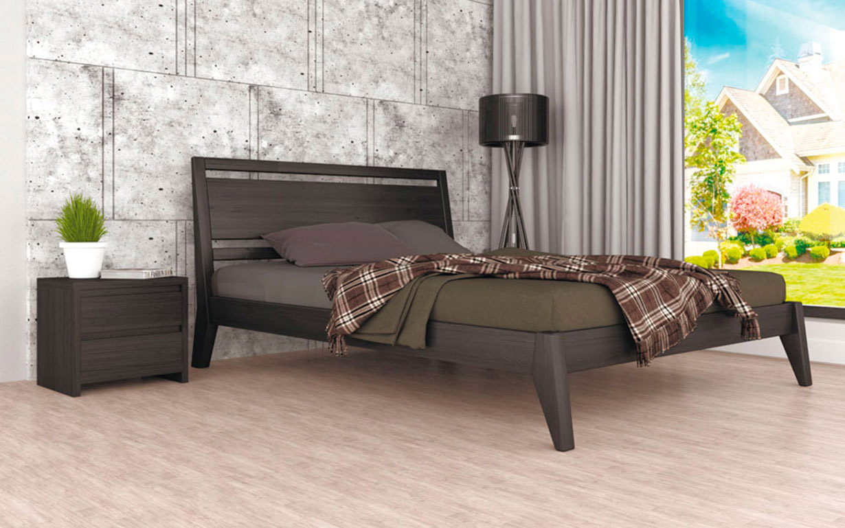 Кровать Аврора 1 90х190 см. Тис - Фото