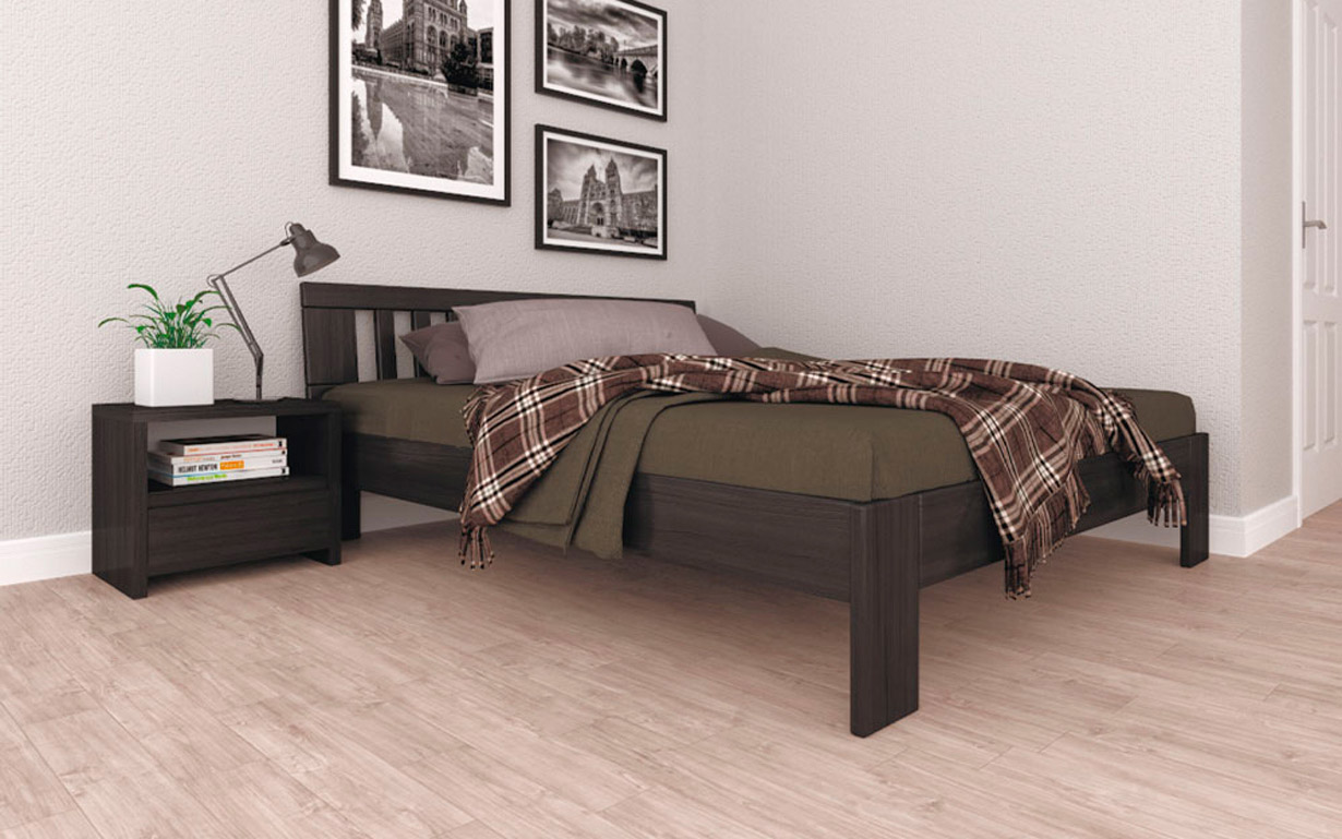 Ліжко ЛК-5 90х190 см. Тіс - Фото