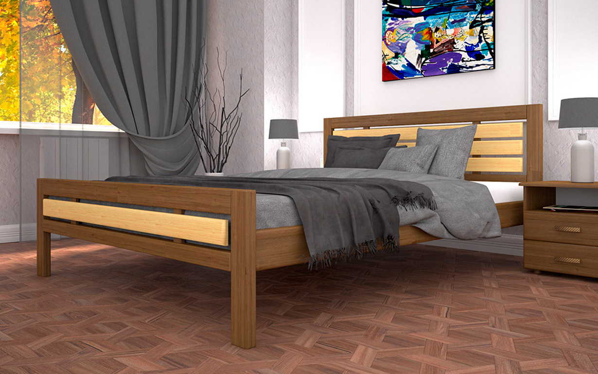 Кровать Модерн 1 140х200 см. Тис - Фото