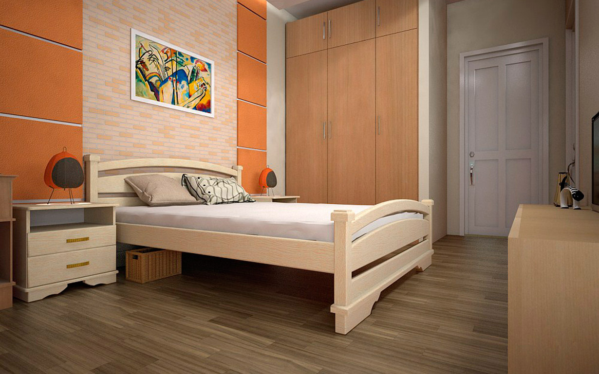 Кровать Т7 КРД №2 90х190 см. АТМО - Фото
