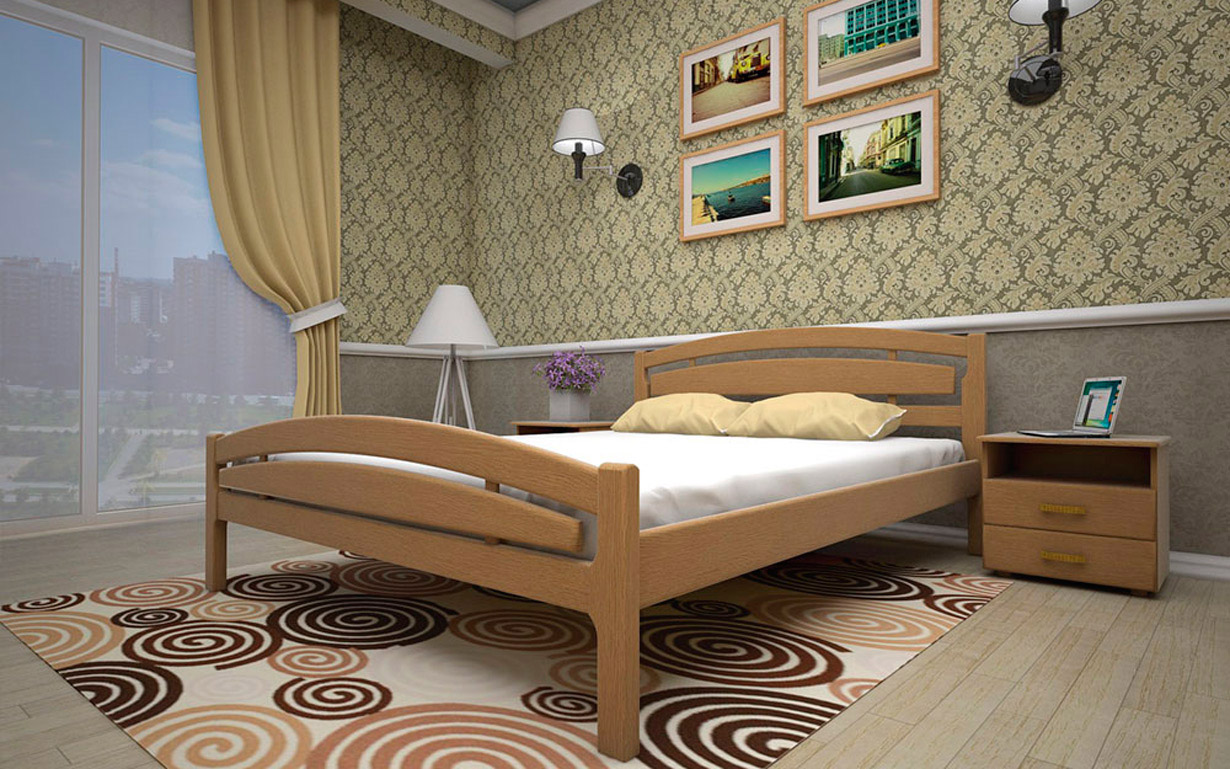 Ліжко Т5 КРД №2 90х190 см. АТМО - Фото